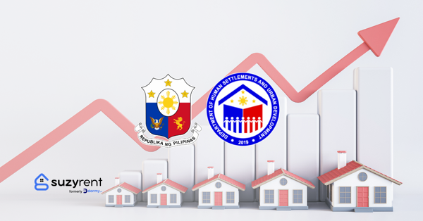 Rent Increase 2026 Showing Chart and DHSUD Logo