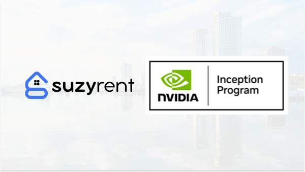 Suzy Rent joins NVIDIA Inception Program. © 2025 NVIDIA, the NVIDIA logo, and <add all other trademarks mentioned in the document in alphabetical order> are trademarks and/or registered trademarks of NVIDIA Corporation in the U.S. and other countrie