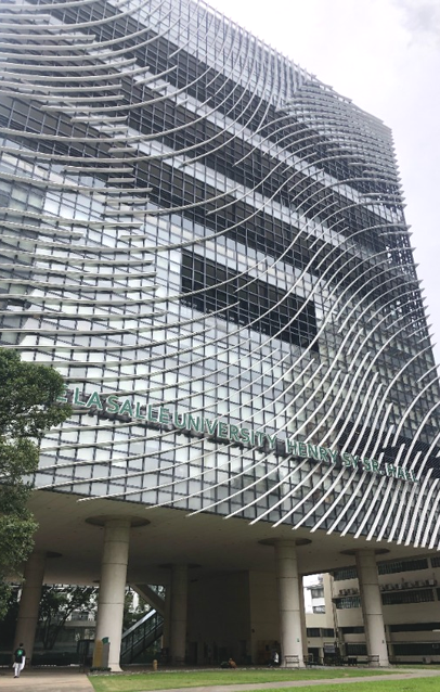 An image taken by a tourist at De La Salle University - Manila