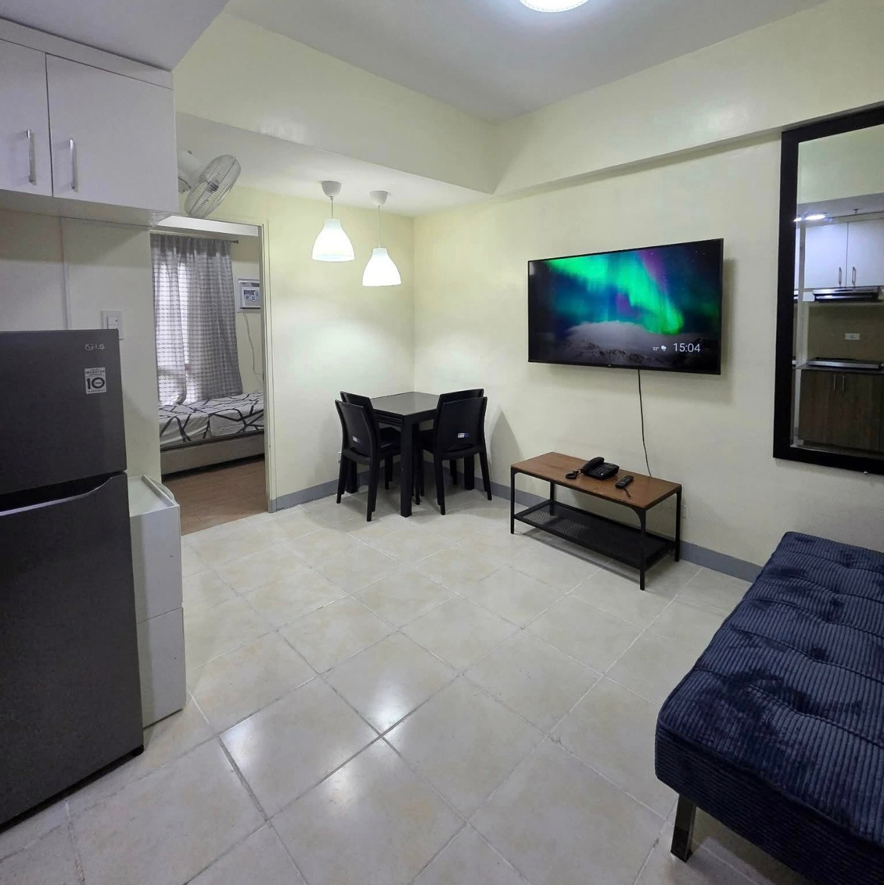 Featured Image of Building, Room, Condo, Dorm at For rent. Fully furnished 2Br Condominium In Quezon City Metro Manila