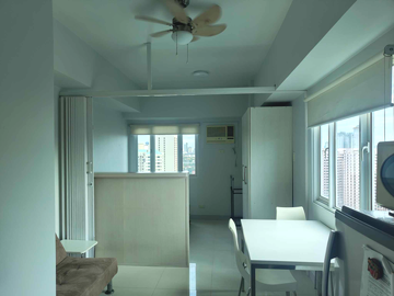 Semi furnished Studio Unit for Rent Princeton Residences QUEZON CITY