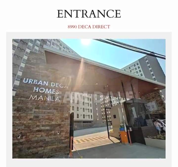 Studio type condominium for rent